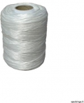 Веревка полипропиленовая, рулон 500м, 0.5кг, белого цвета
