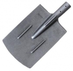 Лопата штыковая прямоугольная (рельсовая сталь) без черенка, 0.75кг