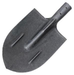 Лопата штыковая (рельсовая сталь) без черенка, 0.75кг